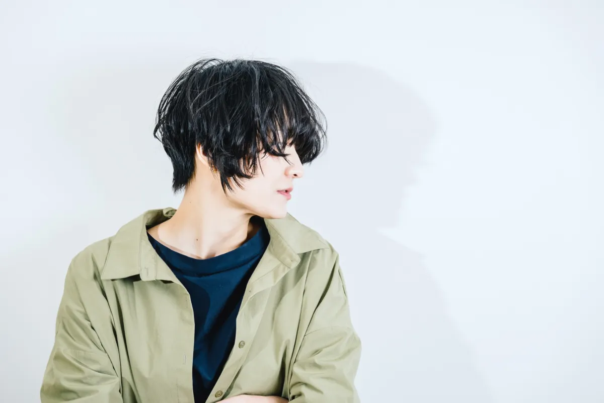 美容室のイメージ撮影として撮影した女性のポートレート